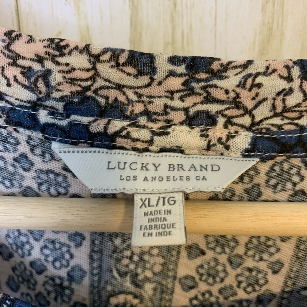 Lucky Brand Printed Tee Dress - Picture 6 of 6